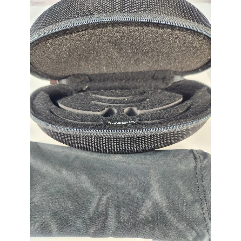 Oakley Sunglasses Case Half Jacket Soft Vault Zipper Nylon Empty Clamshell